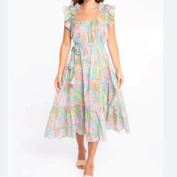 Alden Adair Dresses & Skirts - ALDEN ADAIR LILAH DRESS SIZE MEDIUM FEMININE DAINTY ROMANTIC DATE EVENT